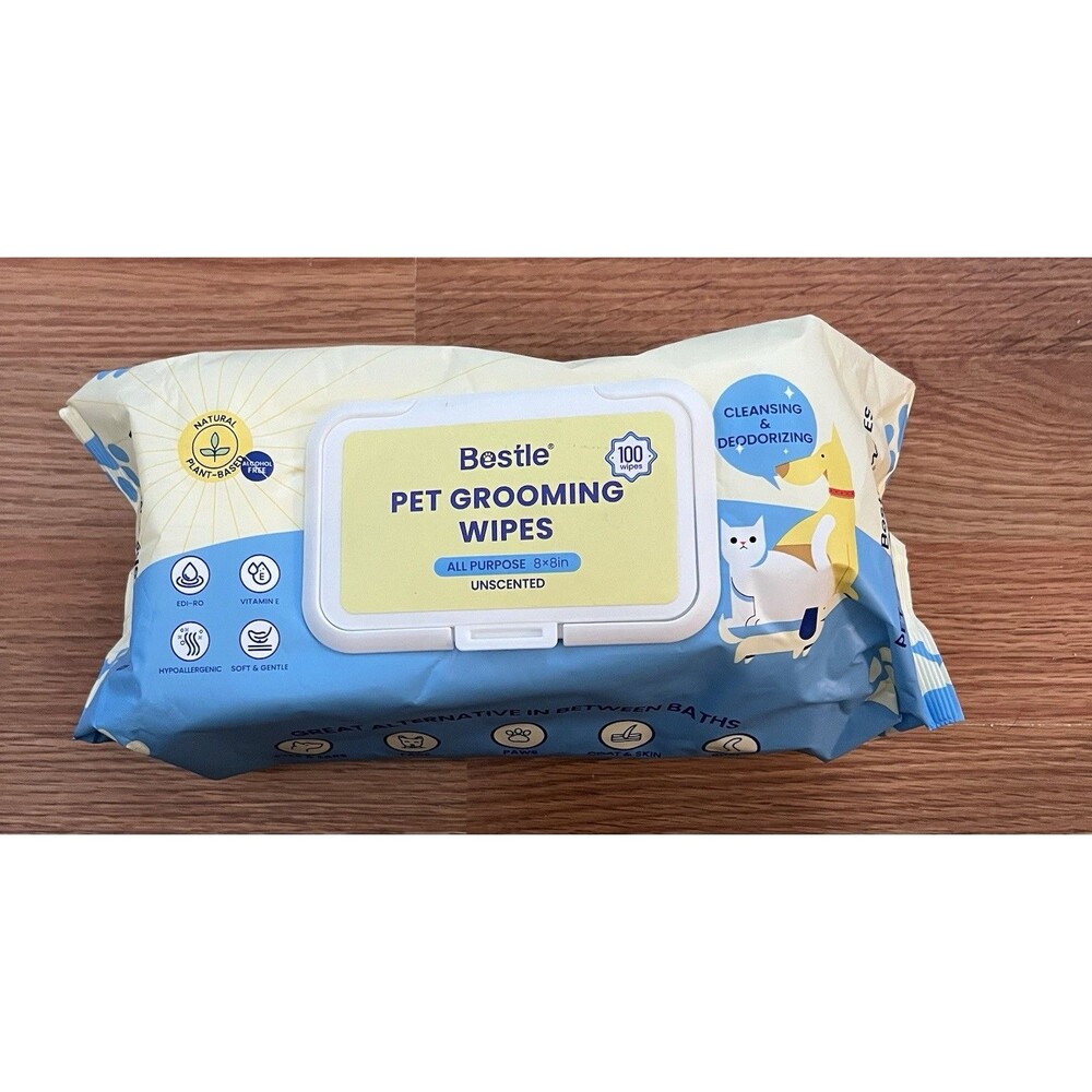 Bestle Pet Grooming Wipes 100 Ct